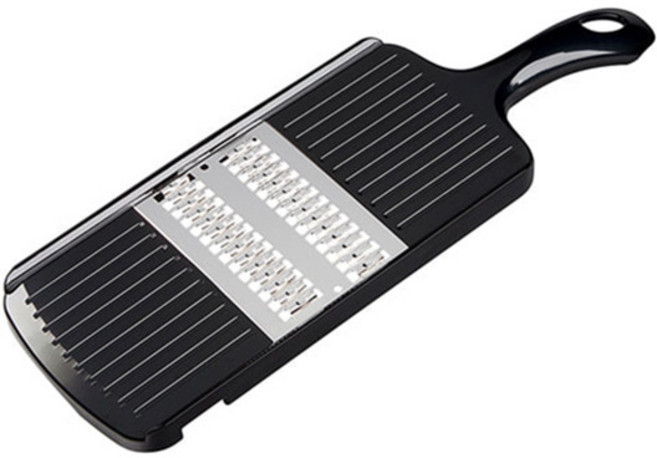 시모무라 프로그레이드 양방향 채칼 (2mm) 양파 오이, 블랙 PG-618, 1개