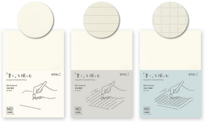 미도리노트 MD 노트, 1개, L사이즈 무지 A5
