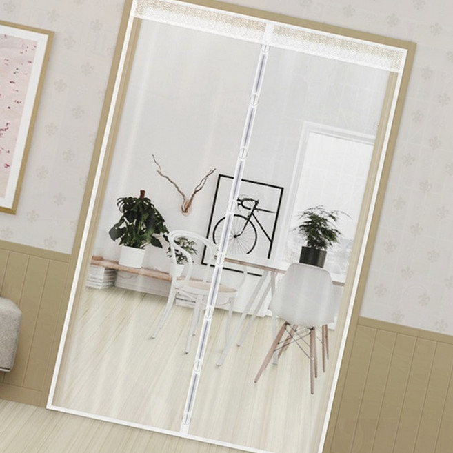 방풍비닐 현관용 특대형 방풍막 바람막이 현관문 외풍차단, 1개