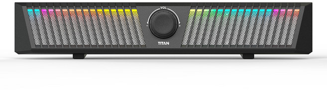 제닉스 TITAN SB3 게이밍스피커 사운드바 컴퓨터스피커, 블랙