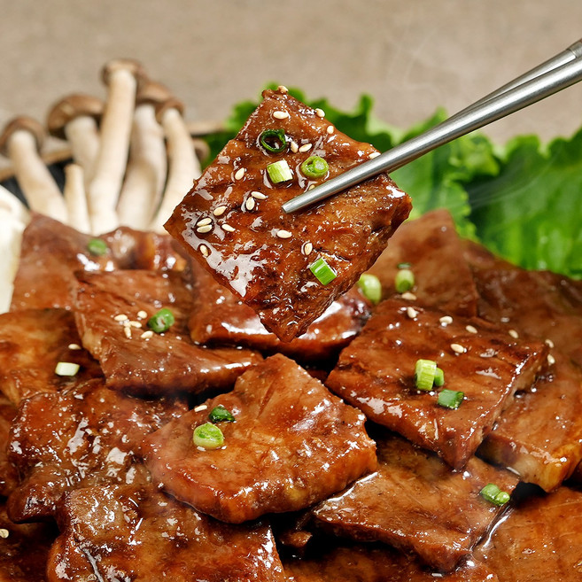 쿡대밥상 육즙가득 한돈 포천 이동식 돼지 왕구이 / 두툼 정성 수작업 국내산, 600g, 1개