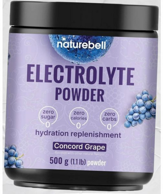 네이처로벨 전해질 파우더 무설탕 500g 76회분 케토 패스트 하이드레이션 육식 동물 친화적인 1000mg, 네이처로벨 전해질 파우더 무설탕 500g76회분 케토, 1개