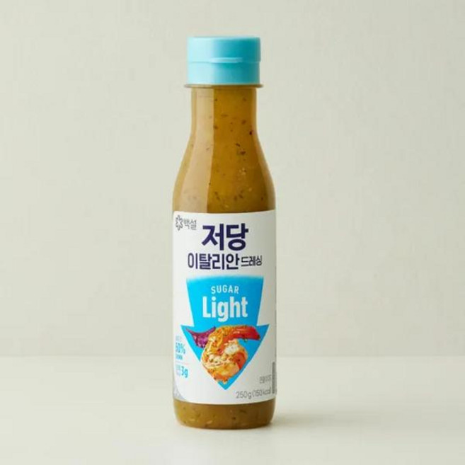 CJ 백설 저당 이탈리안드레싱 250g 2개