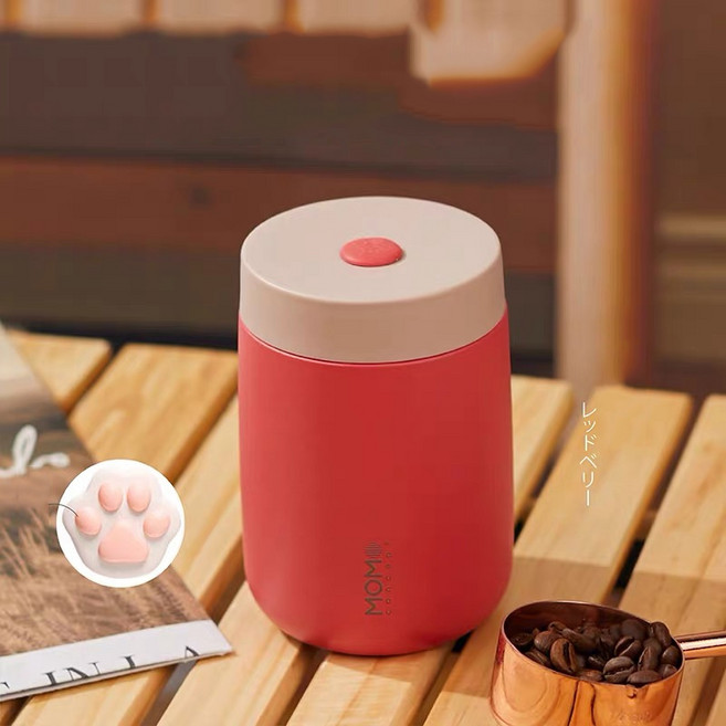 MOMOconcept 保溫杯 隨行杯, 紅色, 1個, 360cc