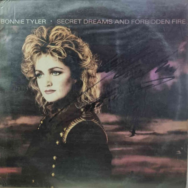 4632.LP음반.(BONNIE TYLER (SECRET DREAMS AND FORBIDDEN FIRE).가요 중고 팝 클래식 라이센스(LP음반)