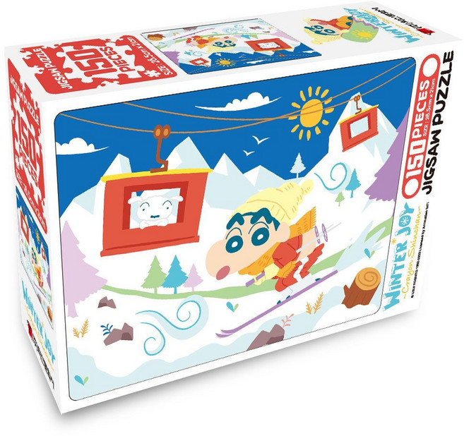 짱구는 못말려 직소퍼즐 150조각 스키캠프 170792