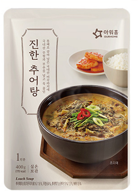 아워홈 진한 추어탕 400g x5개, 5개