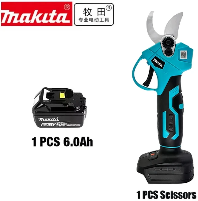 2026 ✂️ 18V 마키타 브러시리스 전기 가위 무선 전정 다기능 과일 나무 가지 절단기 정원 도구, 02 Scissors 6.0 CDQ, 01 18V용