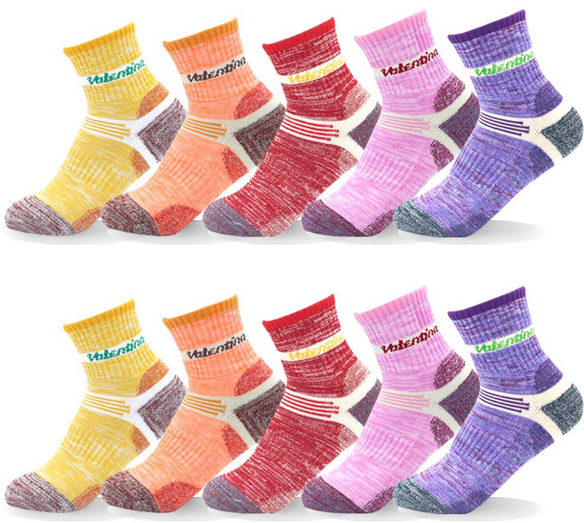 10켤레 발렌티나 등산양말 중목 이중바닥 쿠션 국산고품질, 혼합(골고루) 10켤레