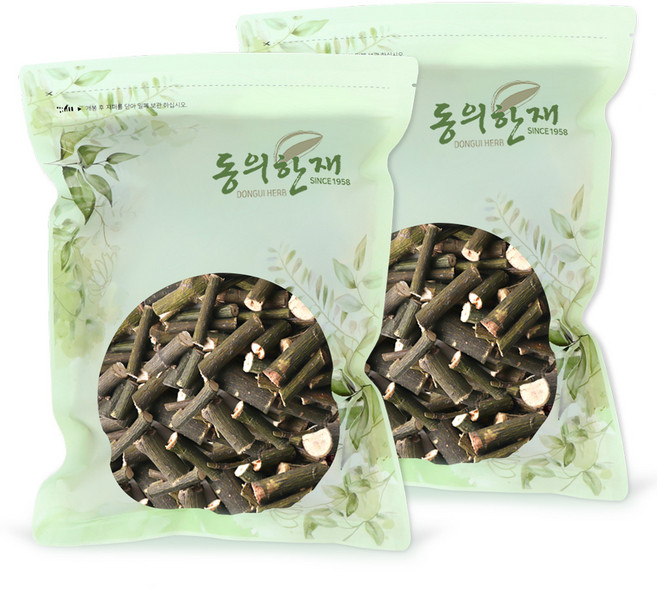 동의한재 강원도 햇 산청목 벌나무 가지, 500g, 2개