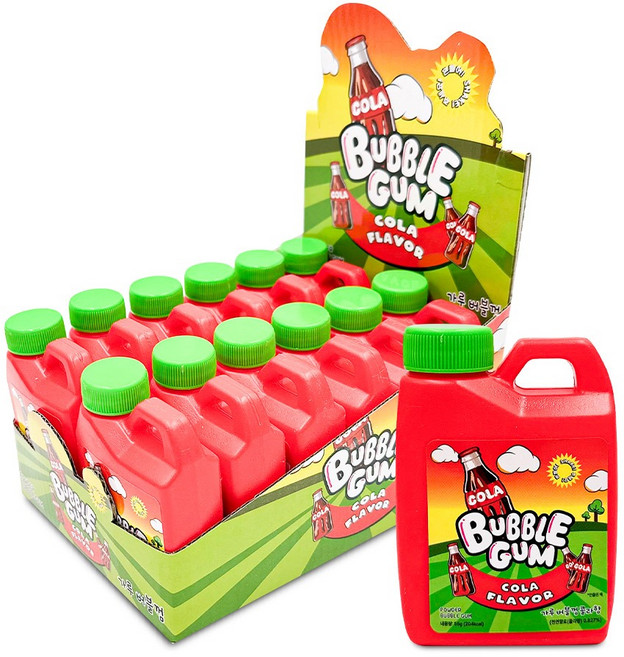 가루 버블 껌 콜라향 55g 추억의 간식