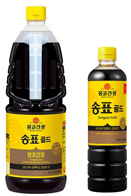 몽고 송표골드간장1.5L+(500ml무료증정), 1.5L, 1개