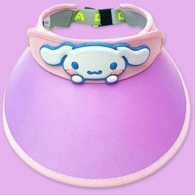 와글와글 산리오 시나모롤 유아동 햇빛차단 썬캡