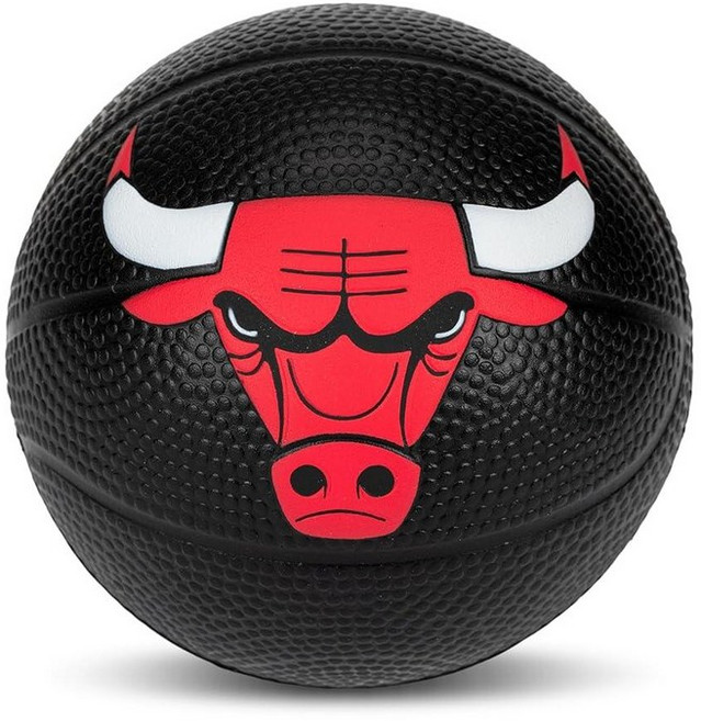 Franklin Sports NBA 로스앤젤레스 레이커스 미니 폼 농구공 - 아동용 14cm(5.5인치) 장난감 농구 오버 더 도어 + 미니 실내 후프 - NBA 팬숍 소프트, 시카고 불스