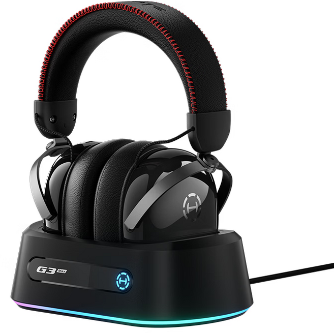 EDIFIER HECATE G3 MAX 충전 베이스 버전 무선 오버이어 헤드폰, black, G3 MAX Charging dock version