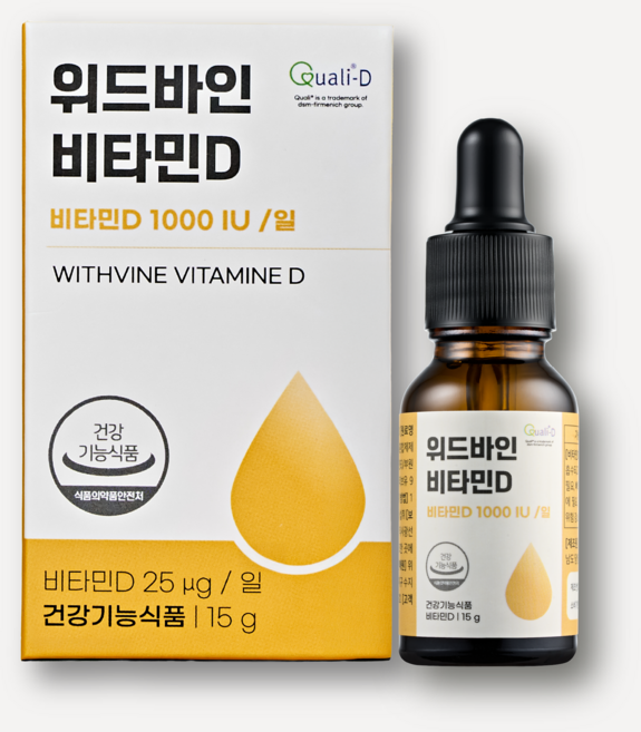 위드바인 비타민D 액상 (1 000IU X 250일분), 1개, 15g