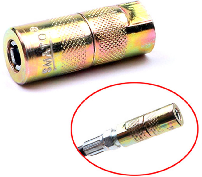 굿찌 PT 1_8 카플러 교체용 커플러 쇠굿찌 구리스펌프 구리스건 철궂찌 호환성 우수 구리스 철구찌 쇠구찌 에어구리스펌프 구리스굿지 에어구리스건 그리스펌프 고무굿찌 고무궂지 카플링, 1개