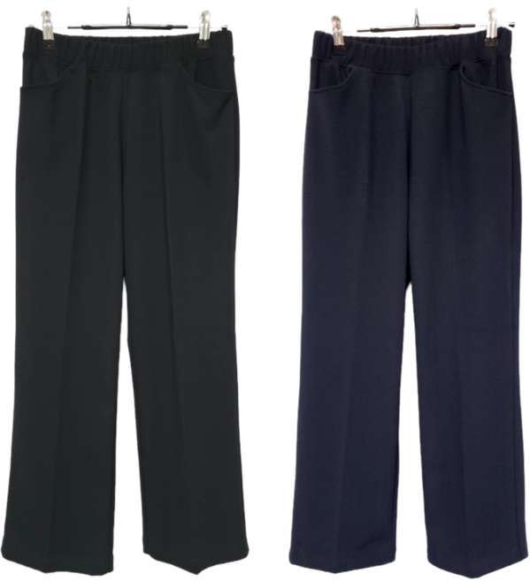 엄마 일자바지 봄 가을 국산 편한 밴딩 기본통바지 중년여성일바지 엄마옷