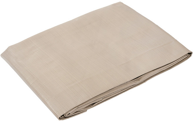 세은리빙 제일 두꺼운 방수포 그라운드시트 280g/m2, 베이지/실버