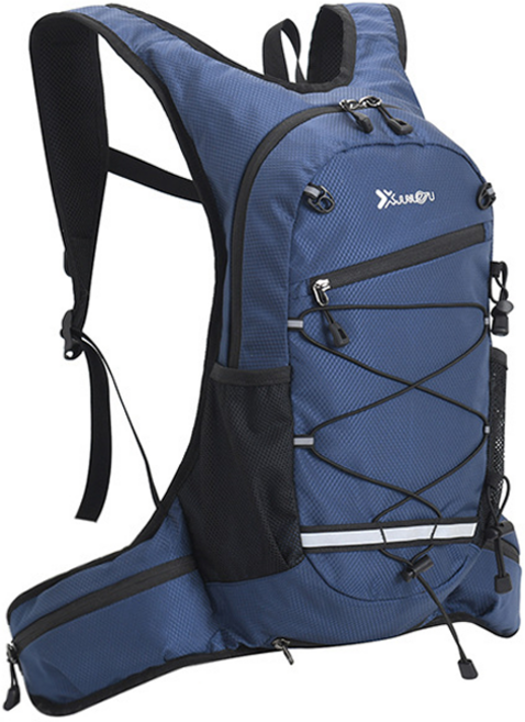 리치모리 가벼운 등산 낚시 사이클 가방 배낭, 네이비