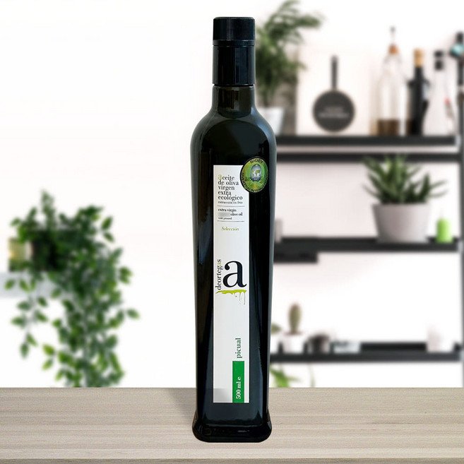 데오르테가스 피쿠알 엑스트라버진 올리브오일, 1개, 500ml