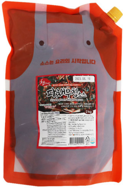 우리식품 파채무침소스2kg 6개 1박스, 2kg