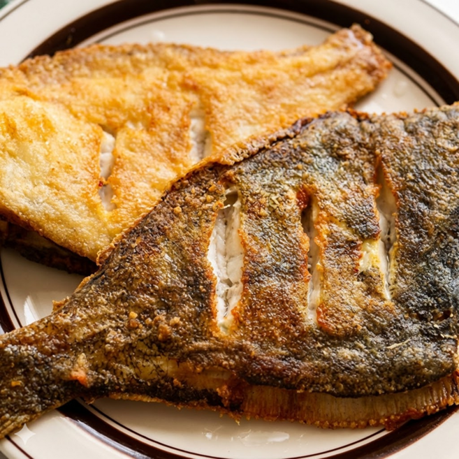 [압도적가성비] 겉바속촉 급냉 손질 가자미, 1박스, 5마리_900g 내외