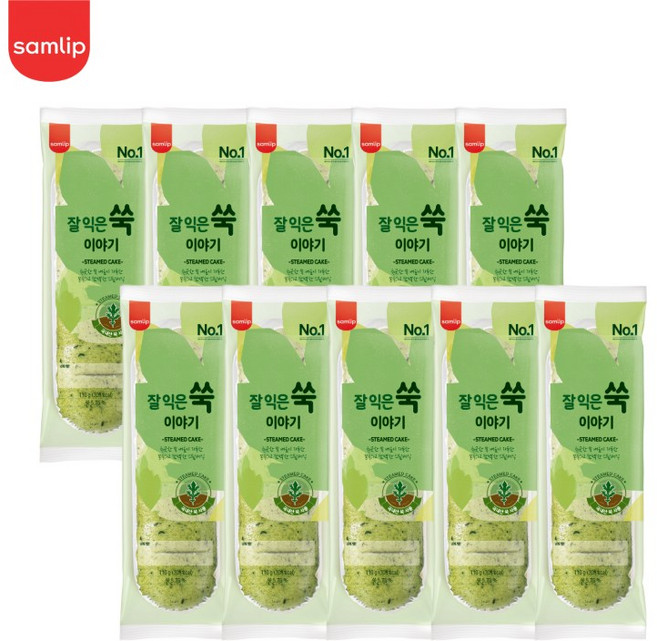 삼립 잘 익은 쑥 이야기, 110g, 10개