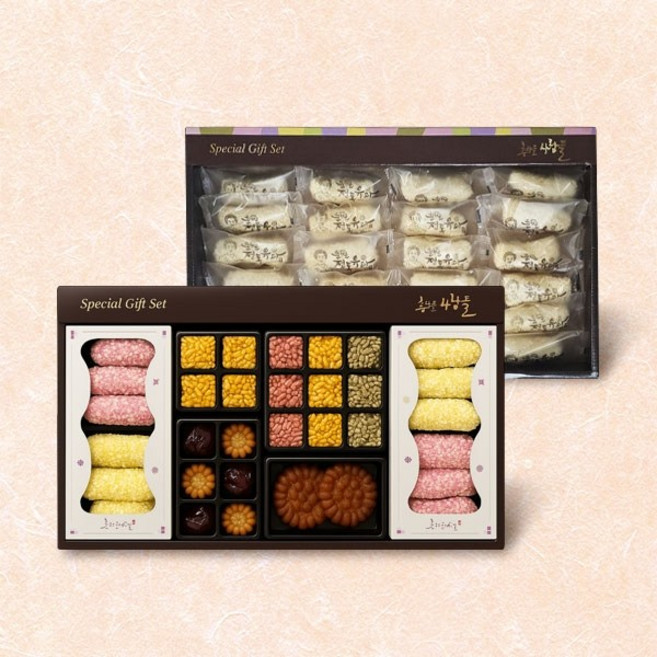 기타 [남원명가한과] 춘향골 한과(월매/2단) 선물세트, 1박스