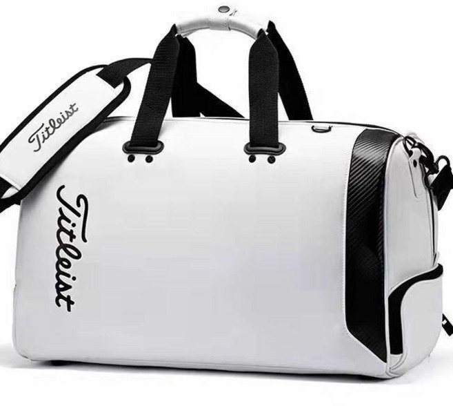 골프 보스턴백 신발 수납 에센셜 TA22CEBBK, 화이트