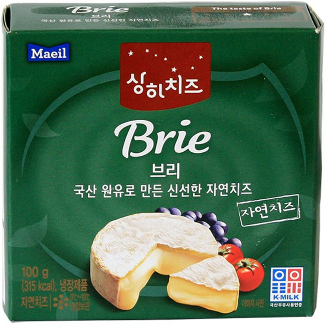 매일유업 상하 브리 치즈 100g, 1개