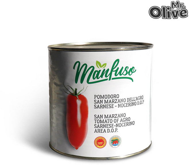 멘푸소 산 마르자노 D.O.P 필드 토마토홀 2.5kg, 1개