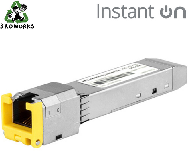 HPE Networking Instant On 10G SFP RJ45 T 30m Cat6A Transceiver [10G SFP RJ45 Module] 모델명 S0G18A