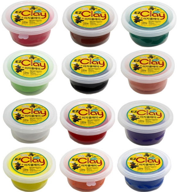 이지 클레이 120g, 초록, 1개