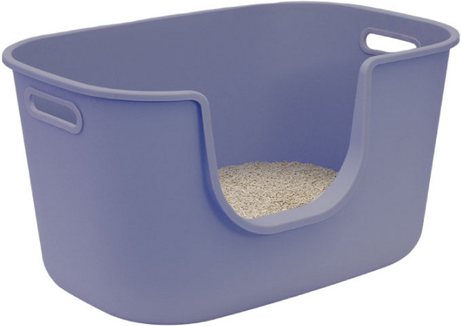 퓨어네이쳐 캣리터 고양이 화장실+모래삽 XL 대형, 1개, 그레이