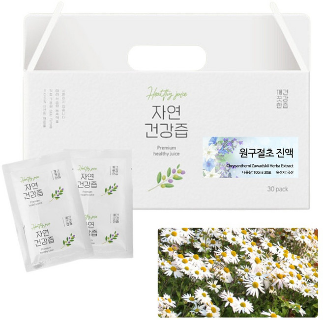 국산 원구절초 차 즙 구절초 건강즙 진액 엑기스 액기스 100ml 30개입, 3L, 1개