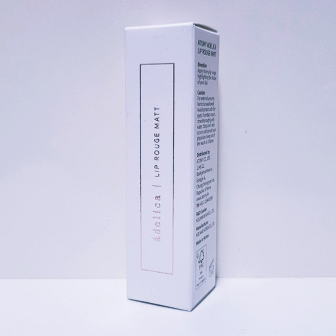 애터미 아델리카 립 루즈 매트, 뉴트럴핑크, 1개