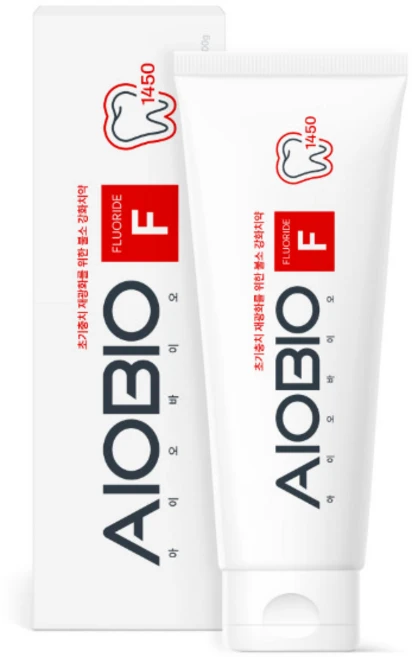 아이오바이오 F1450 불소 충치예방 교정치약, 100g, 1개 - 쿠팡