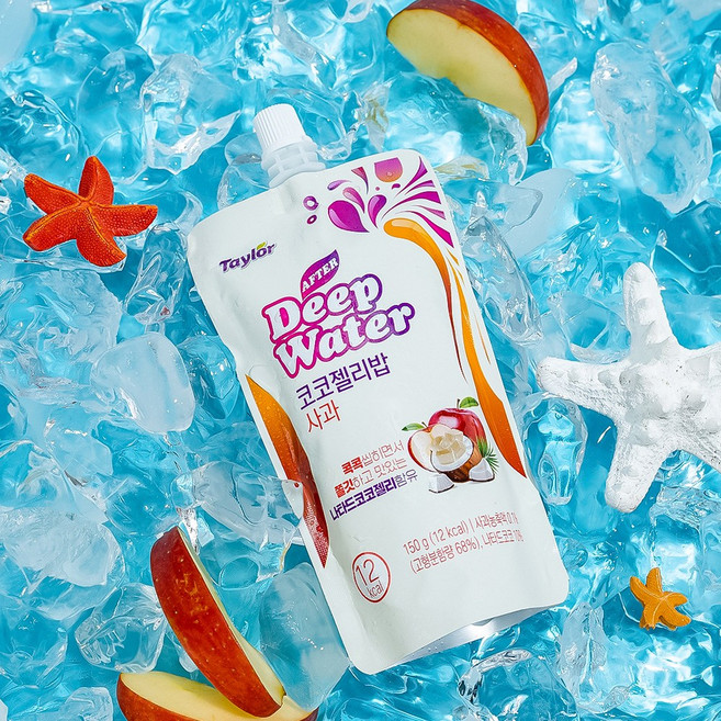Taylor After Deep Water 可可果凍飯 蘋果, 10個, 150g