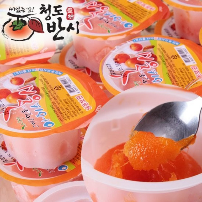 자연그대로 만든 씨없는 감! 청도 아이스 홍시 28+2개 (개당80~100g내외), 개당80~100g내외, 30개