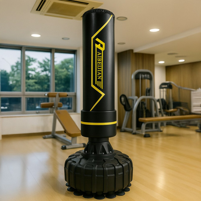 에이치앤아이 스탠딩 샌드백, 프리미엄-SB-P185BK, 블랙