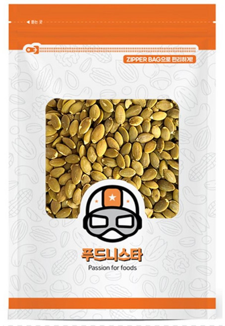 푸드니스타 고소한 호박씨 1kg+1kg, 1개, 2kg