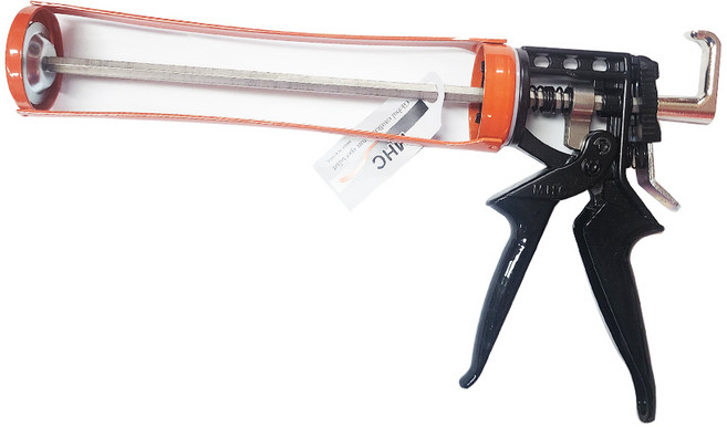 어벤툴즈 문화 하이브리드 KC-1 회전건 실리콘건 논슬립손잡이, 1개