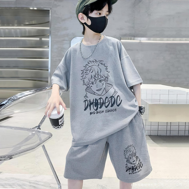 베비포 루즈핏 반팔티 반바지 상하세트 -DH4