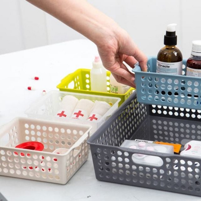 시스맥스 67102 센스업바스켓(2호) - 48725 _809811-001, 아이보리