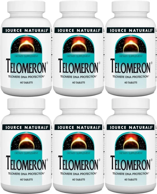 Source Naturals 소스내추럴스 텔로메론 테블릿, 6개, 60정 - 쿠팡