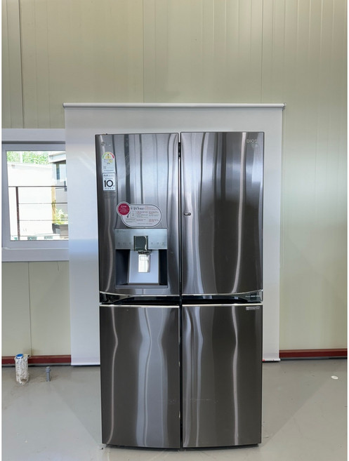 중고 LG 디오스 얼음 정수기 겸용 4도어 냉장고