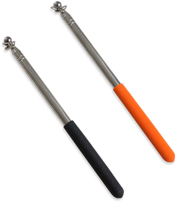 제품공감 안테나 깃대 가이드 지시봉 1.4m 블랙+오렌지 세트, 1세트, 1개