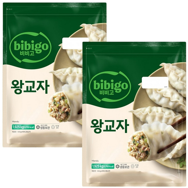 코스트코 CJ 비비고 왕교자 만두 1925gx2개 /냉동, 1.925kg, 2개