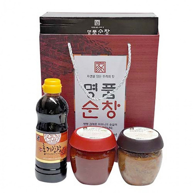 간장[명품순창 기프트세트]간장/된장/고추장/선물세트/순창선물/홍게간장/설날선물/설날선물세트[신광], 1개, 1g